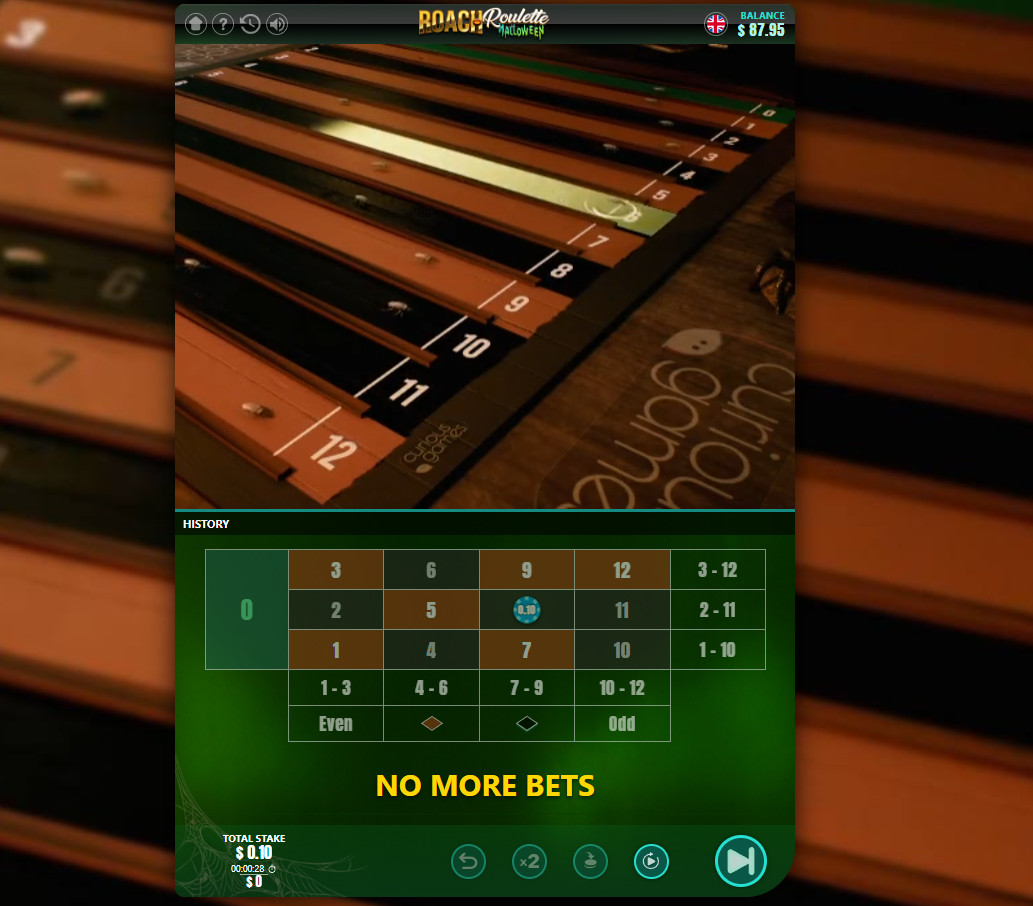 Halloween Cockroach Racing is a virtual sport that allows for real-money betting.